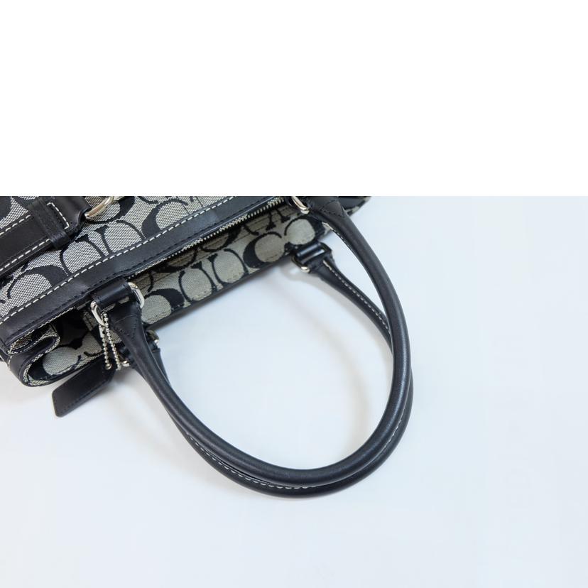 COACH コーチ/ハンプトンズシグネチャーミディアムキャリーオール/08K06//H06**/Aランク/71