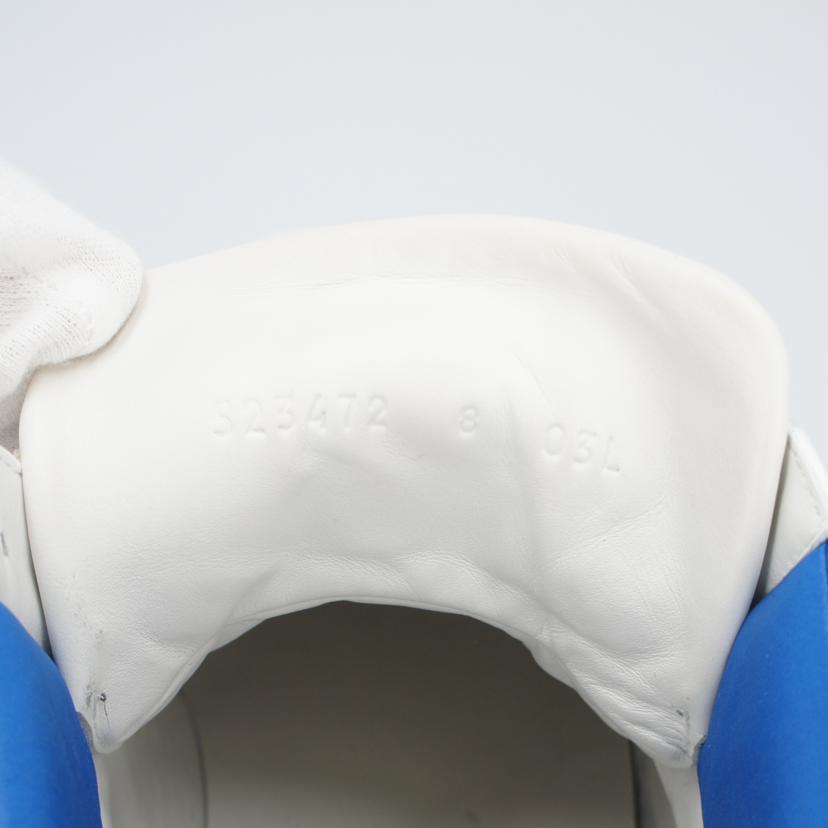 GUCCI グッチ/エースストライプハイカットスニーカー WHT/523472//03L/ABランク/75