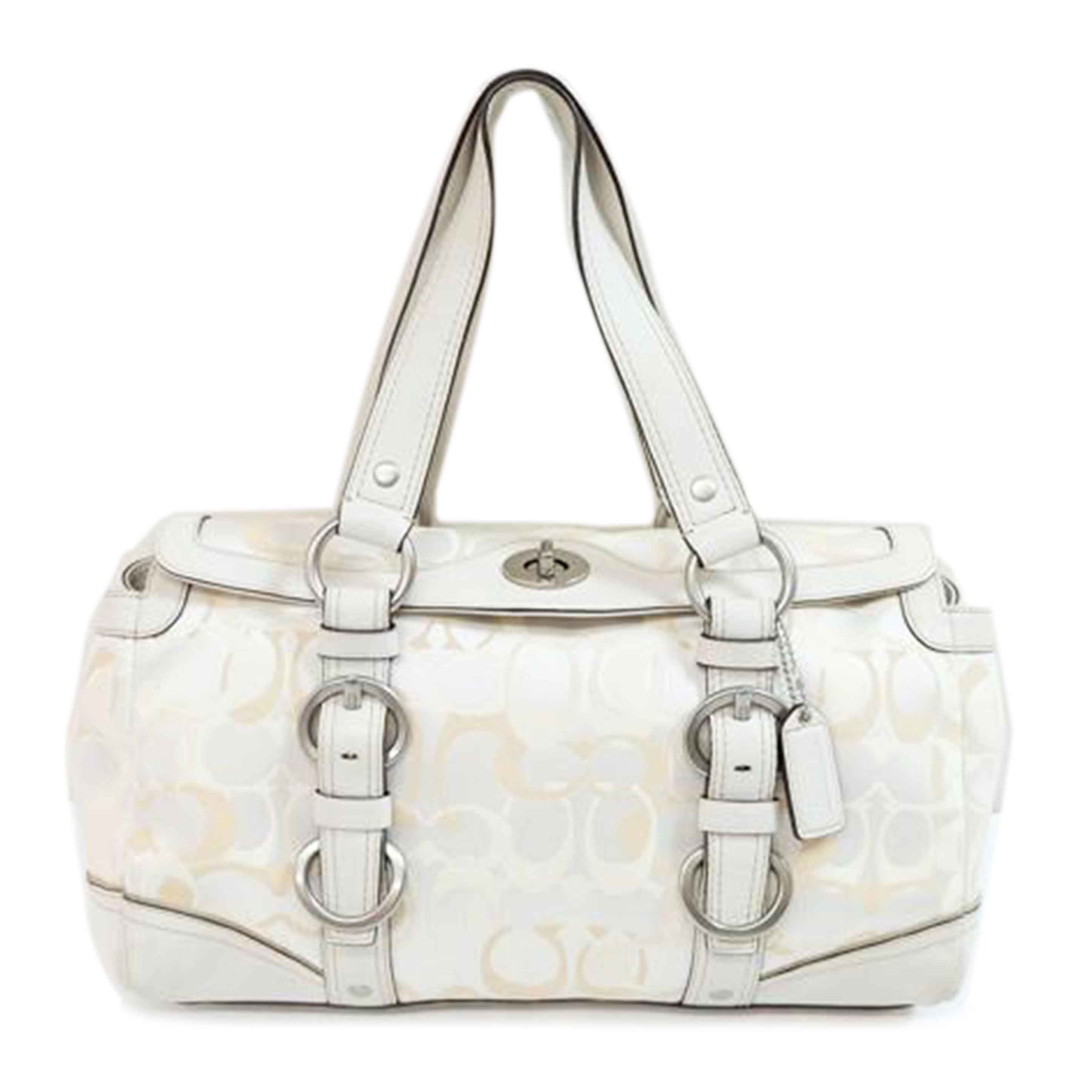 COACH コーチ/オプティックシグネチャーサッチェル/10145//D06*/Bランク/71