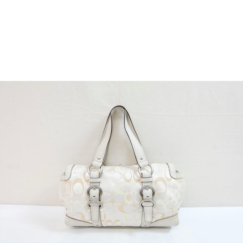 COACH コーチ/オプティックシグネチャーサッチェル/10145//D06*/Bランク/71