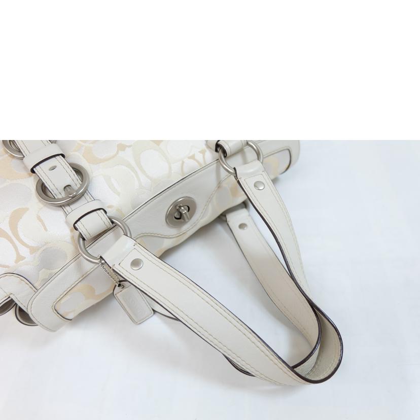 COACH コーチ/オプティックシグネチャーサッチェル/10145//D06*/Bランク/71