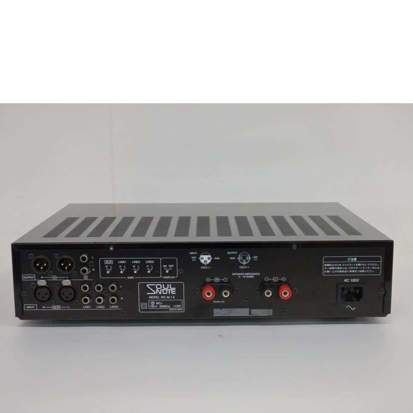 SOULNOTE ソウルノート/プリメインアンプ/da1.0//Bランク/69