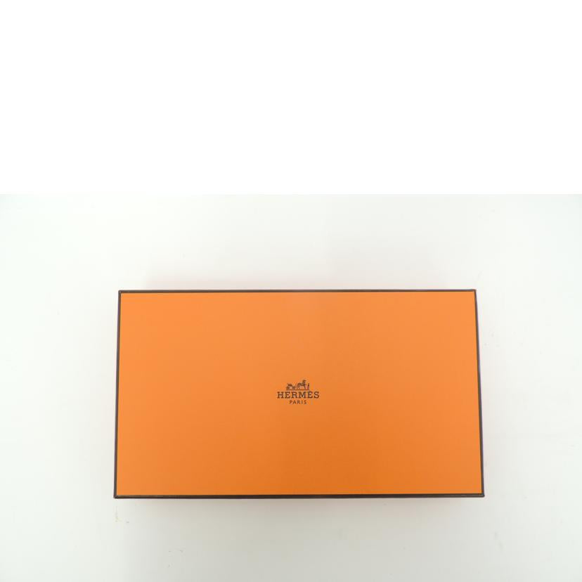 HERMES エルメス 長財布 ラウンドファスナー レザー/アザップシルクイン・ロング/ヴォーエプソン/エトゥープ//D刻印(2019)/Aランク/69