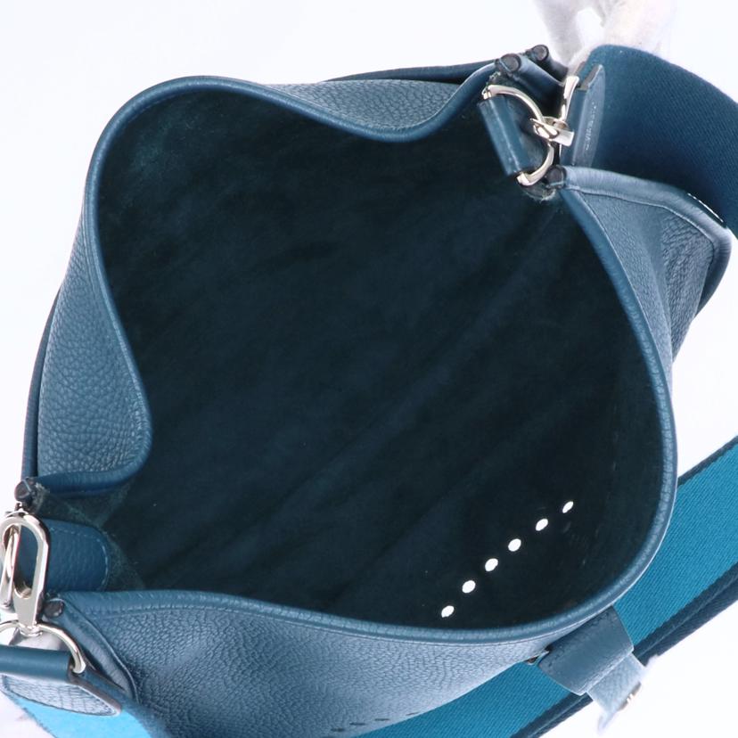 HERMES エルメス/エブリン3/トリヨンクレマンス/バイカラーブルー//ABランク/75