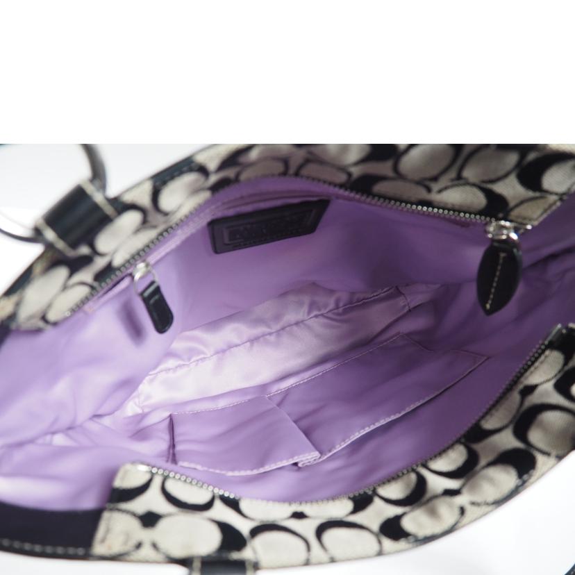 COACH コーチ/シグネチャー ランチ ペネロピ トートバッグ/F14693//C10**/Bランク/79