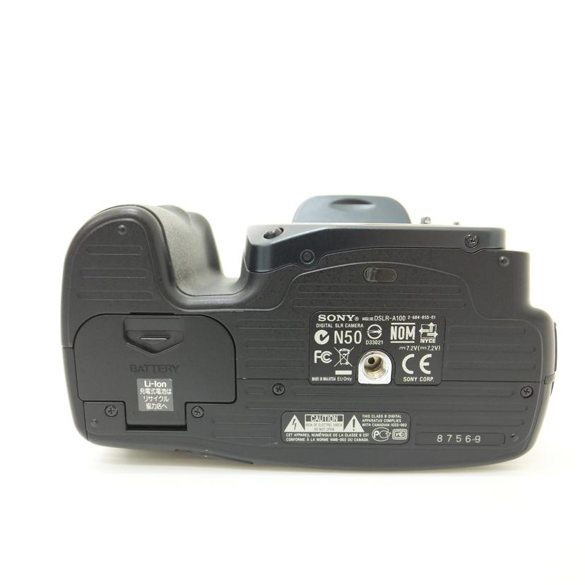 SONY ソニー/α100ボディ/一眼レンズセット/α100/18-55mm//87569/Bランク/88