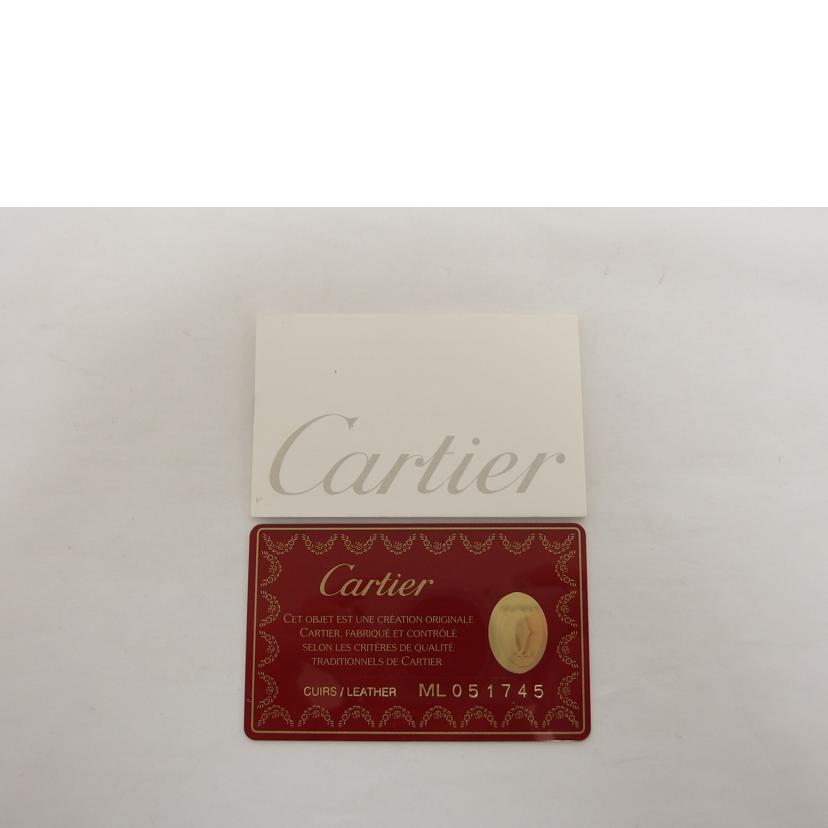 Cartier カルティエ/パンテール/カーフレザーハンドバッグ/ブラック//ABランク/04