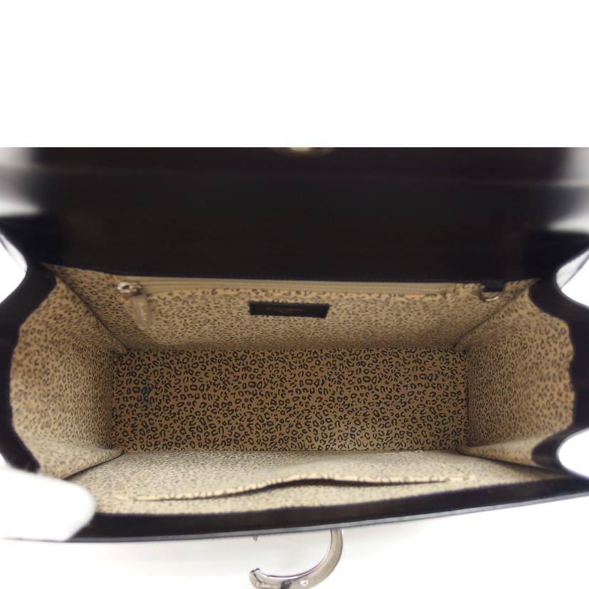 Cartier カルティエ/パンテール/カーフレザーハンドバッグ/ブラック//ABランク/04