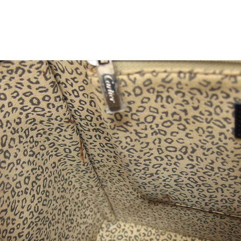 Cartier カルティエ/パンテール/カーフレザーハンドバッグ/ブラック//ABランク/04