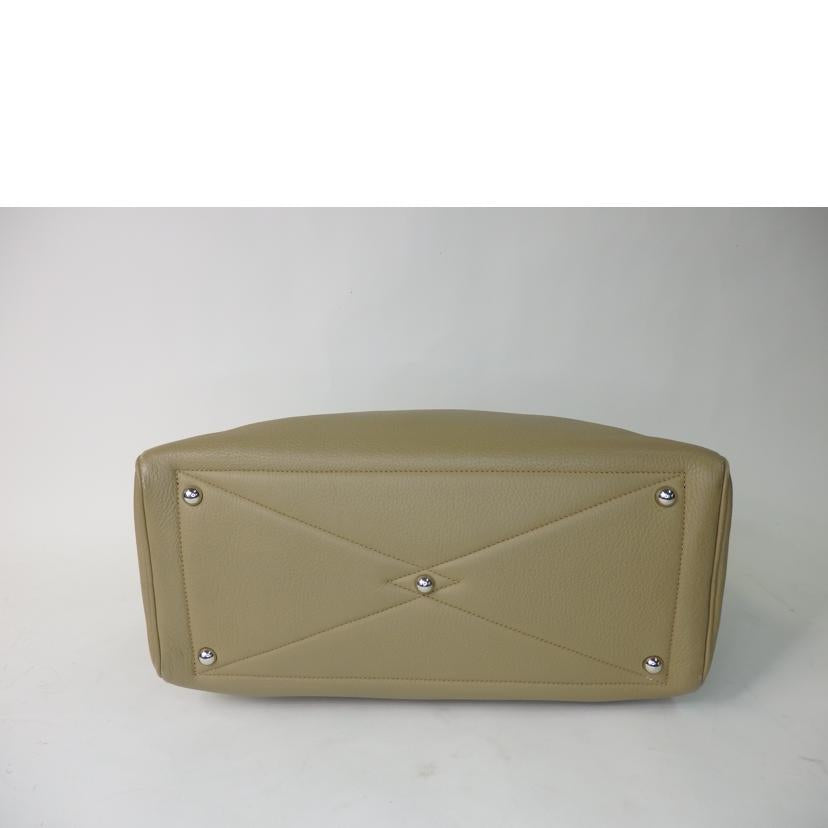 HERMES エルメス ハンドバッグ トートバッグ シルバー金具 2006年頃製造/ヴィクトリア40/トリヨンクレマンス/ベージュ/弊社見立//□J刻(06年)/Aランク/84