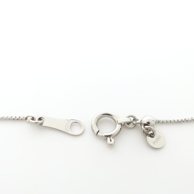 /パライバトルマリン ダイヤモンド プラチナネックレス Pt900/850 0.02ct/0.088ct 45cm 鑑別書付き//ABランク/65