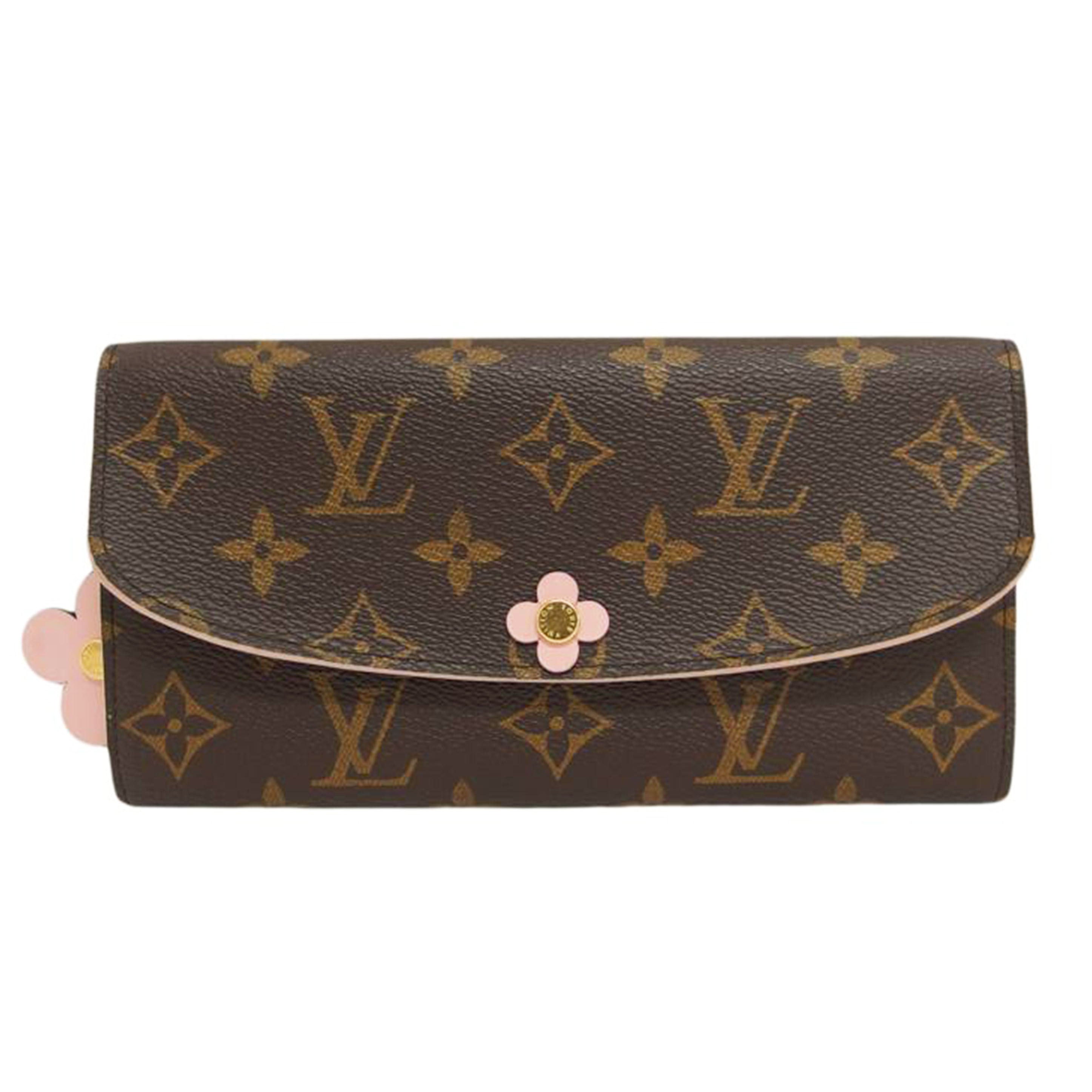 LV ルイヴィトン/ポルトフォイユ・エミリー/モノグラム/ローズバレリーヌ/M64202//CA2188/ABランク/04