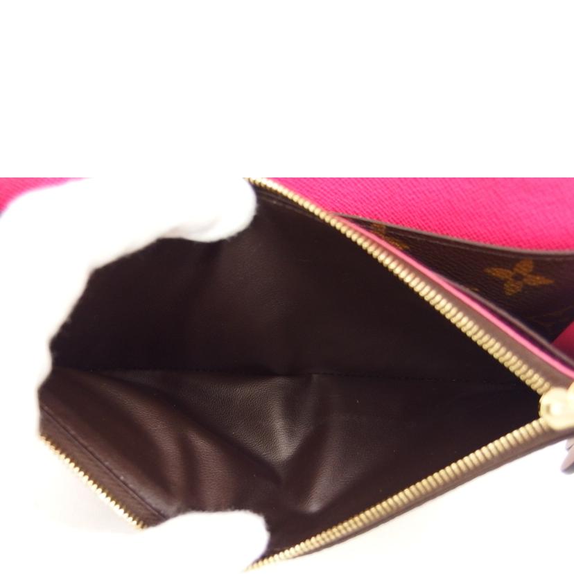LV ルイヴィトン/ポルトフォイユ・エミリー/モノグラム/ローズバレリーヌ/M64202//CA2188/ABランク/04