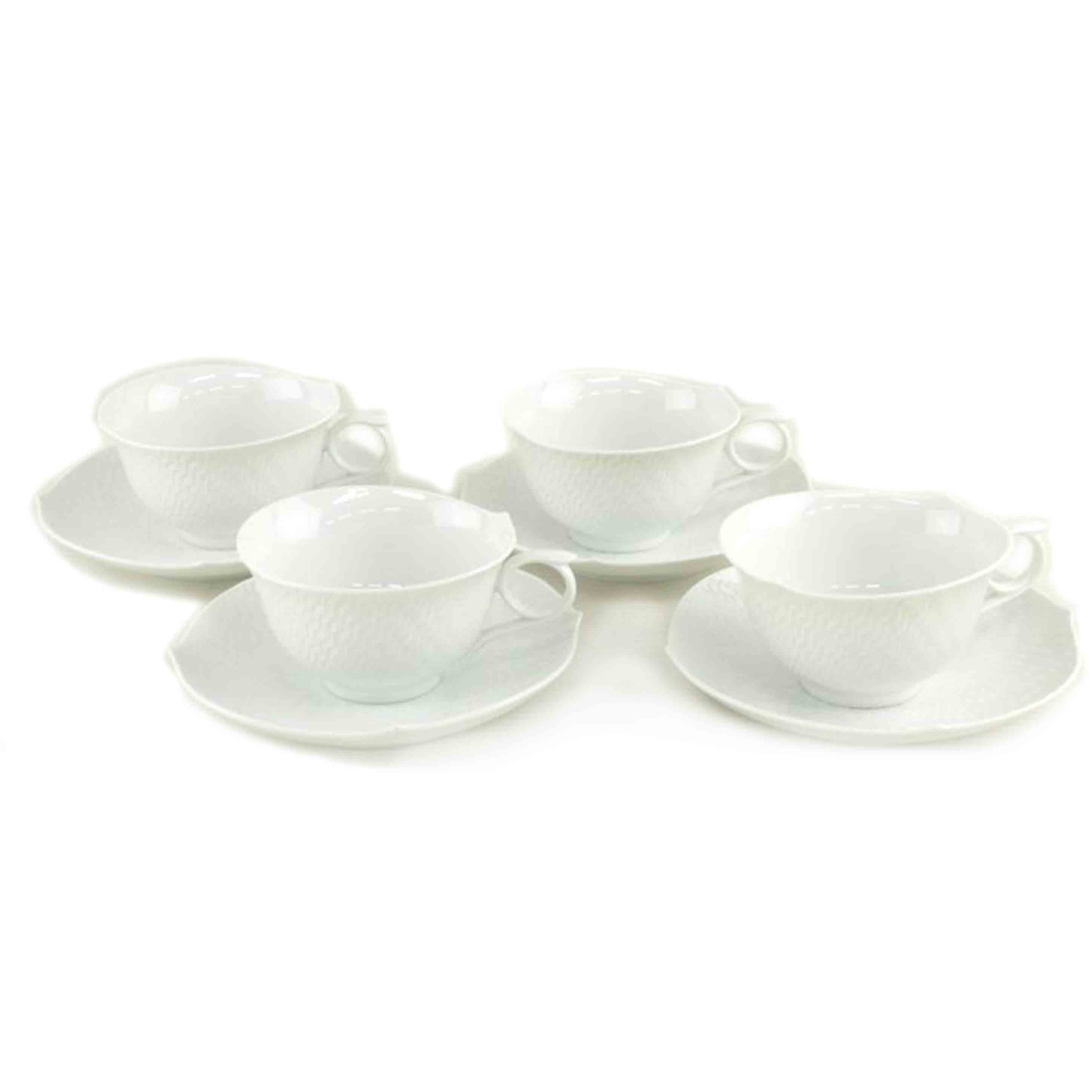Meissen マイセン/波の戯れカップ&ソーサーセット//ABランク/64