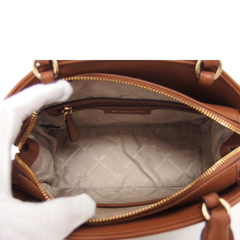 MICHAEL KORS マイケルコース/クレオ/サッチェルスモール/2WAYバッグ/ブラウン/30F1G9CS1L//Aランク/04