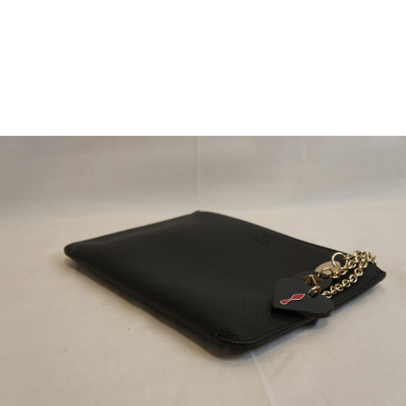 Loubtain ルブタン/レザーポーチチャーム付//ABランク/92