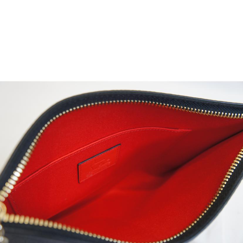 Loubtain ルブタン/レザーポーチチャーム付//ABランク/92