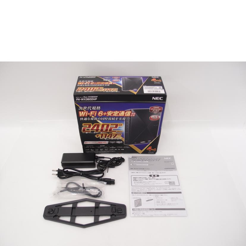 NEC 日本電気/無線LAN親機/Aterm WX3600HP/PA-WX3600HP//36011X1716746D3/Aランク/69