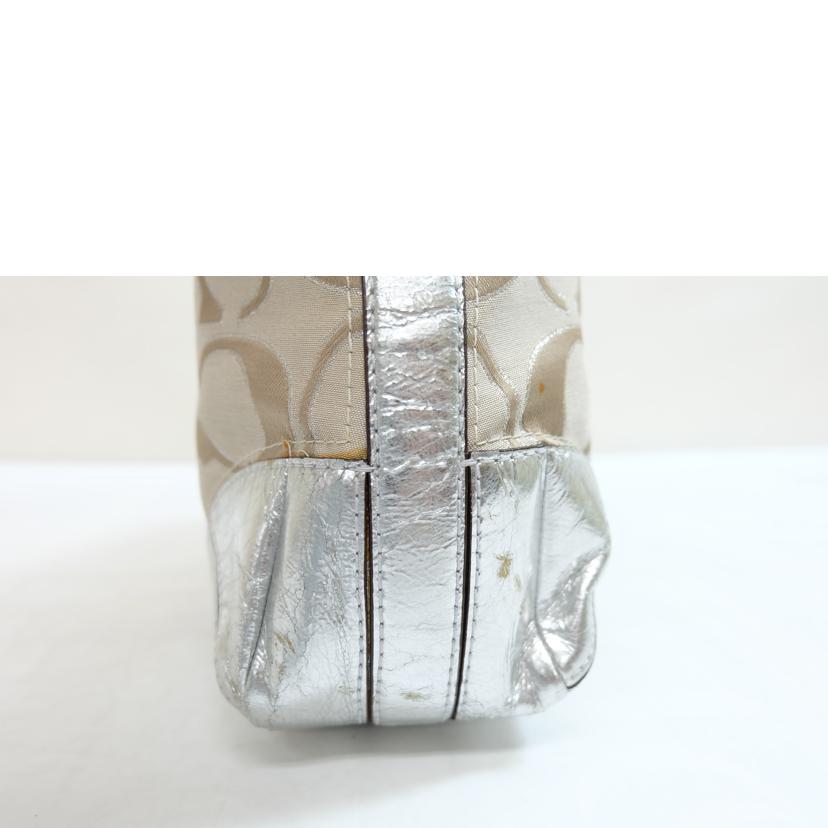 COACH コーチ/ペイトンシグネチャーサテンメタリックショルダー/19758M//B12**/Bランク/71