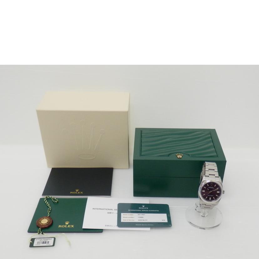 ROLEX ロレックス/オイスターパーペチュアル36/レッドグレープ/116000//341176X7/ABランク/88