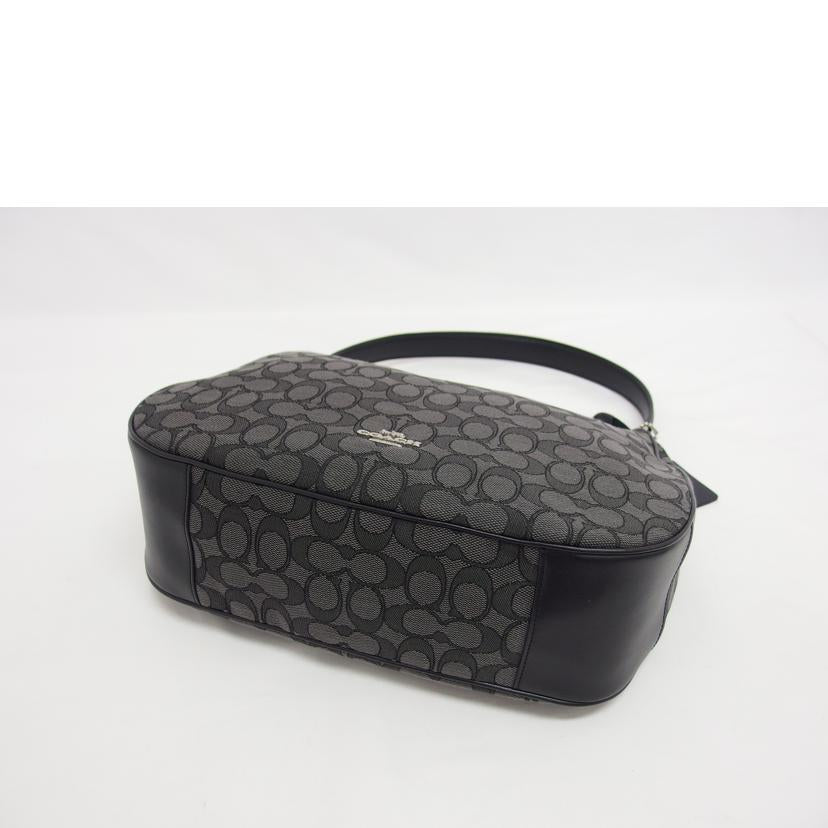 COACH コーチ/シグネチャー/ワンショルダーバッグ/ダークグレー/F29959//E1847/Aランク/04