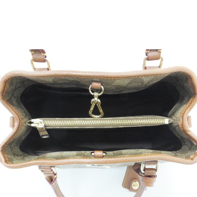 COACH コーチ/シグネチャーハンドバッグ//ABランク/88