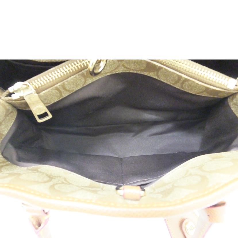 COACH コーチ/シグネチャーハンドバッグ//ABランク/88