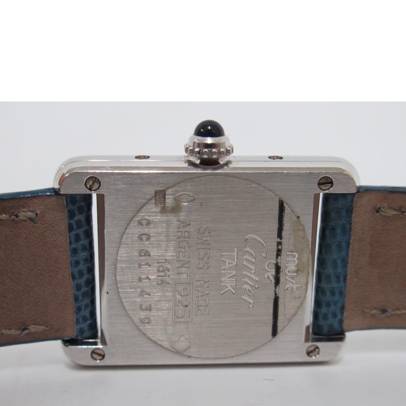 Cartier/レディースウォッチ/マスト・タンク/クォーツ/1614//CC6*****/Bランク/63