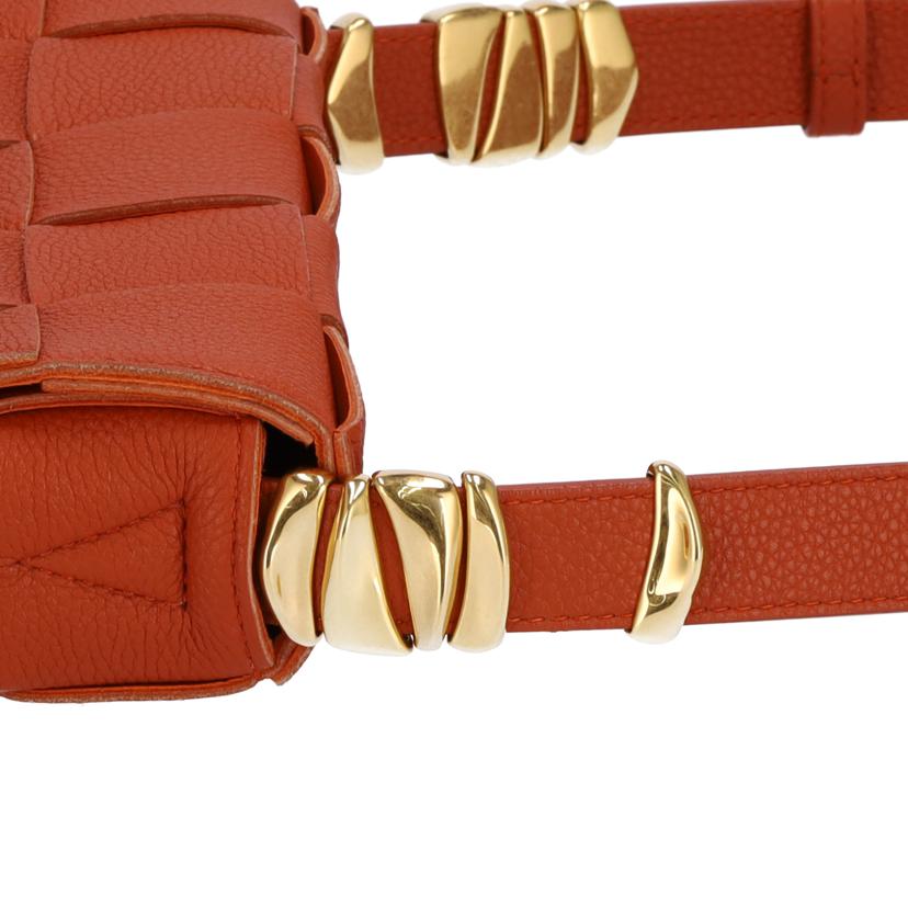 BOTTEGA VENETA ボッテガ ヴェネタ/カセット/ショルダーバッグ/メープル//B094598371/ABランク/75