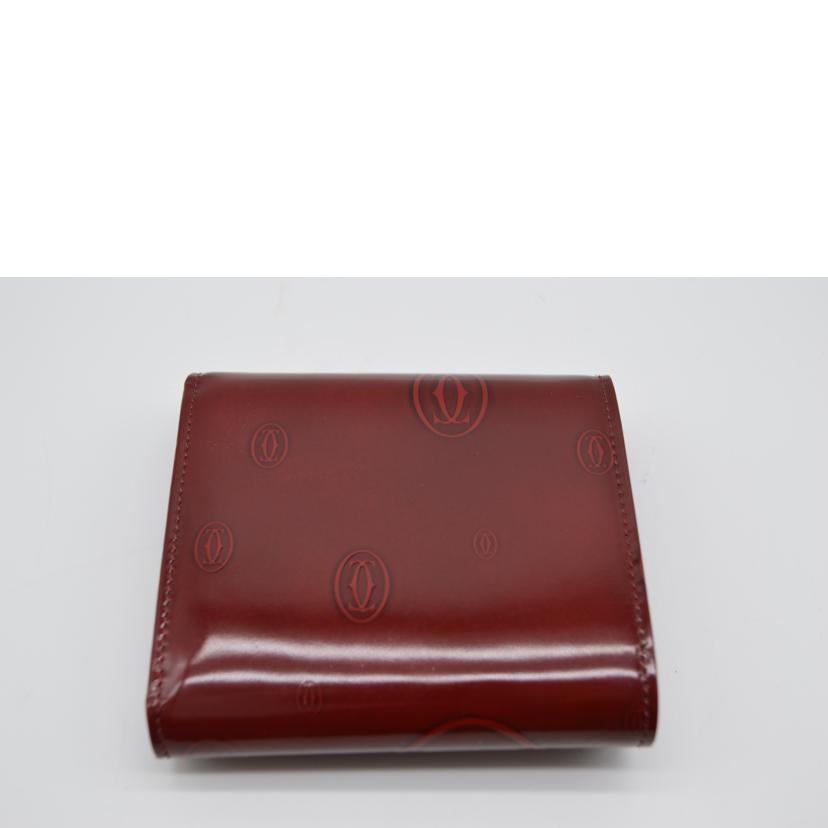 Cartier Cartier/ハッピーバースデーコンパクト財布/ボルドー/L3000720//UL305369/Aランク/89