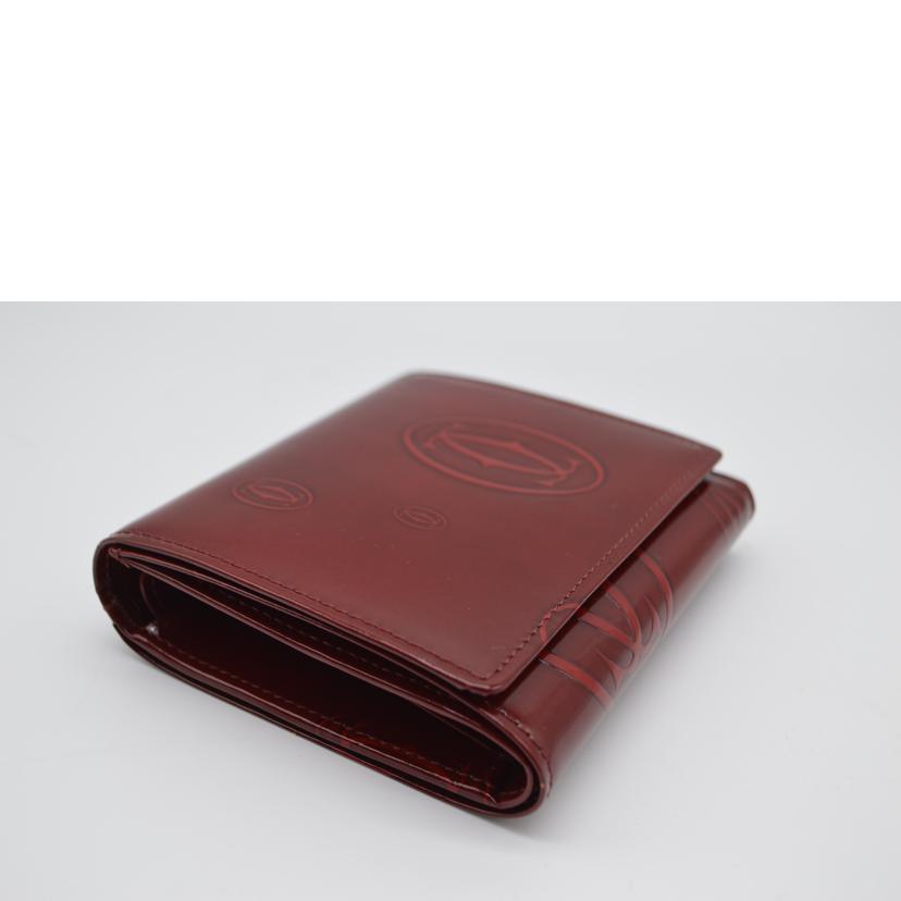 Cartier Cartier/ハッピーバースデーコンパクト財布/ボルドー/L3000720//UL305369/Aランク/89