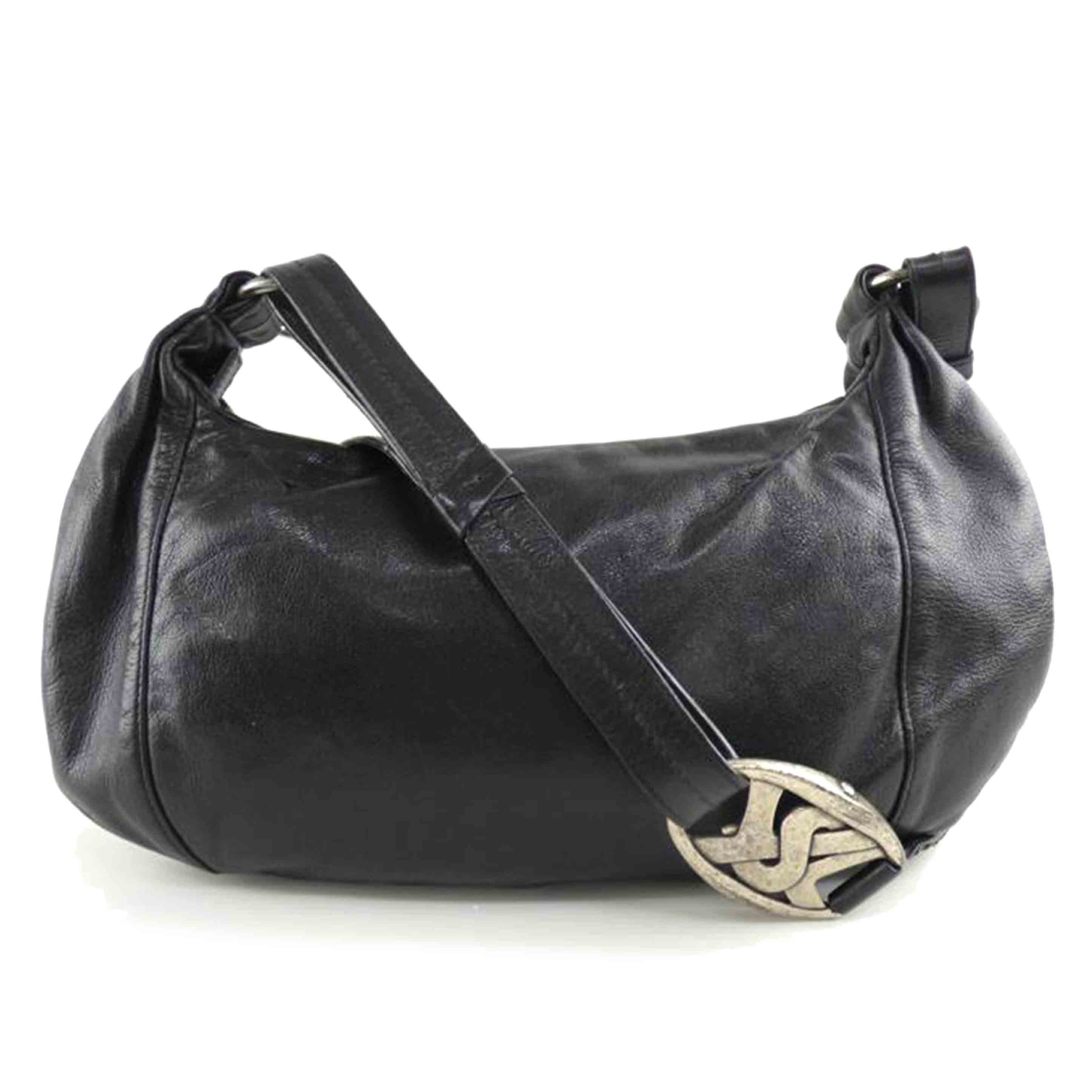 YVES SAINT LAUNRENT イヴサンローラン/レザーショルダー/116064//213***/Bランク/64