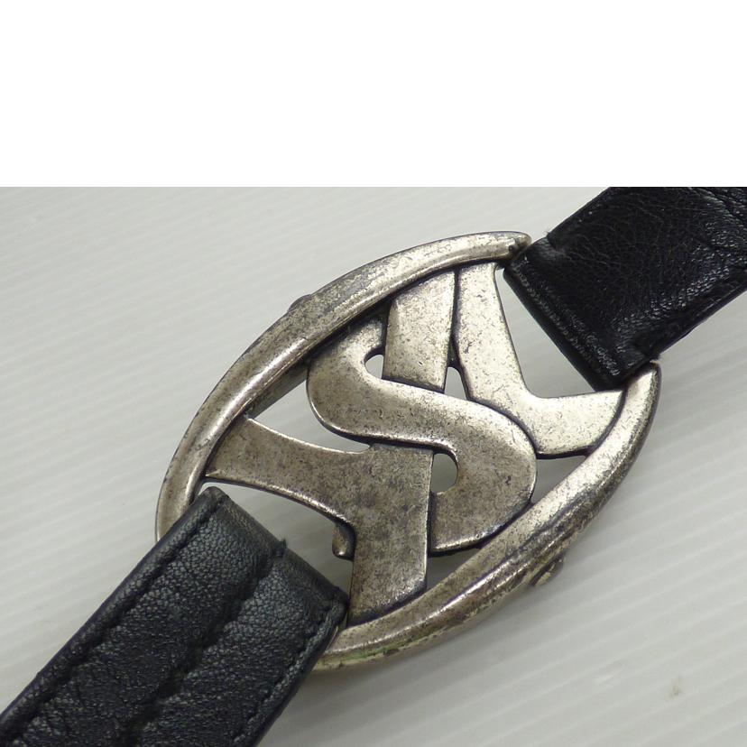 YVES SAINT LAUNRENT イヴサンローラン/レザーショルダー/116064//213***/Bランク/64