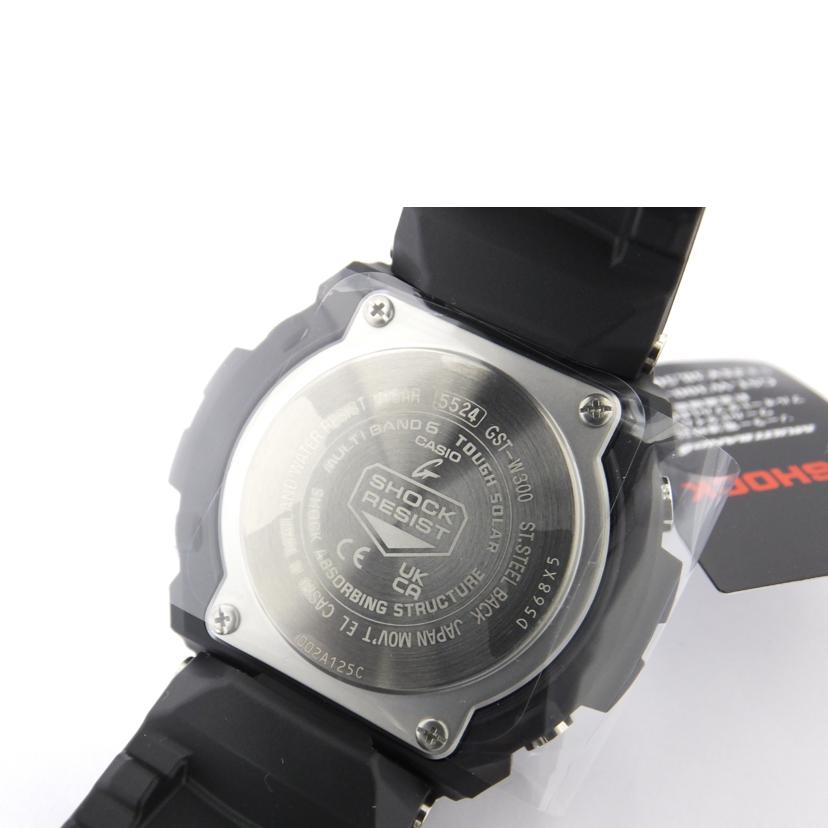 CASIO カシオ/G-SHOCK/G-STEEL/ミッドサイズ/電波ソーラー/GST-W300-1JAF//SAランク/88