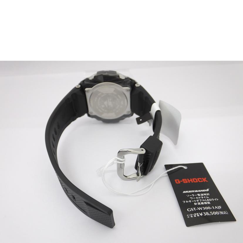 CASIO カシオ/G-SHOCK/G-STEEL/ミッドサイズ/電波ソーラー/GST-W300-1JAF//SAランク/88
