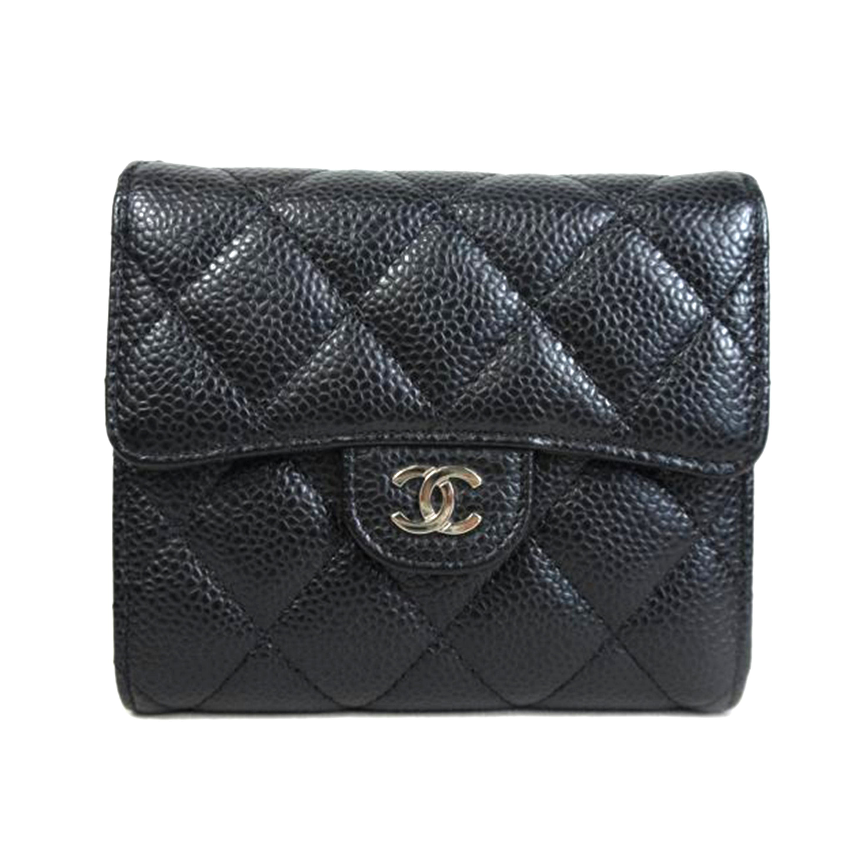 CHANEL シャネル/キャビアスキン財布//25724491/Bランク/70
