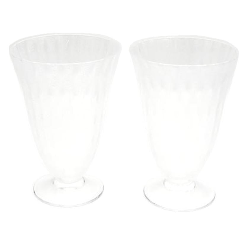 上越クリスタル硝子/月夜野工房 ペアグラス//SAランク/81