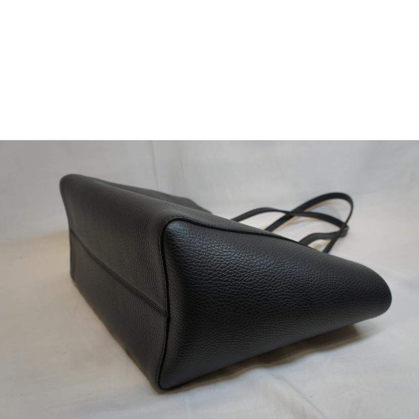 GUCCI グッチ/レザースイングトートブラック/354408//493075/Aランク/92