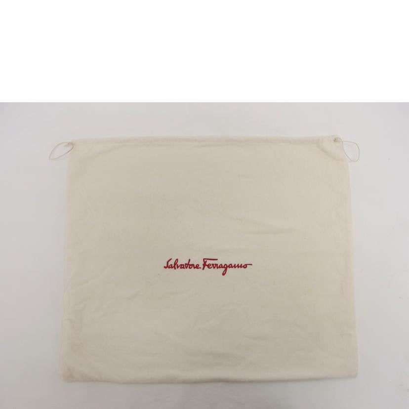 Ferragamo フェラガモ/エナメルレザーハンドバッグ/ブラック/B151//AU-21/ABランク/04