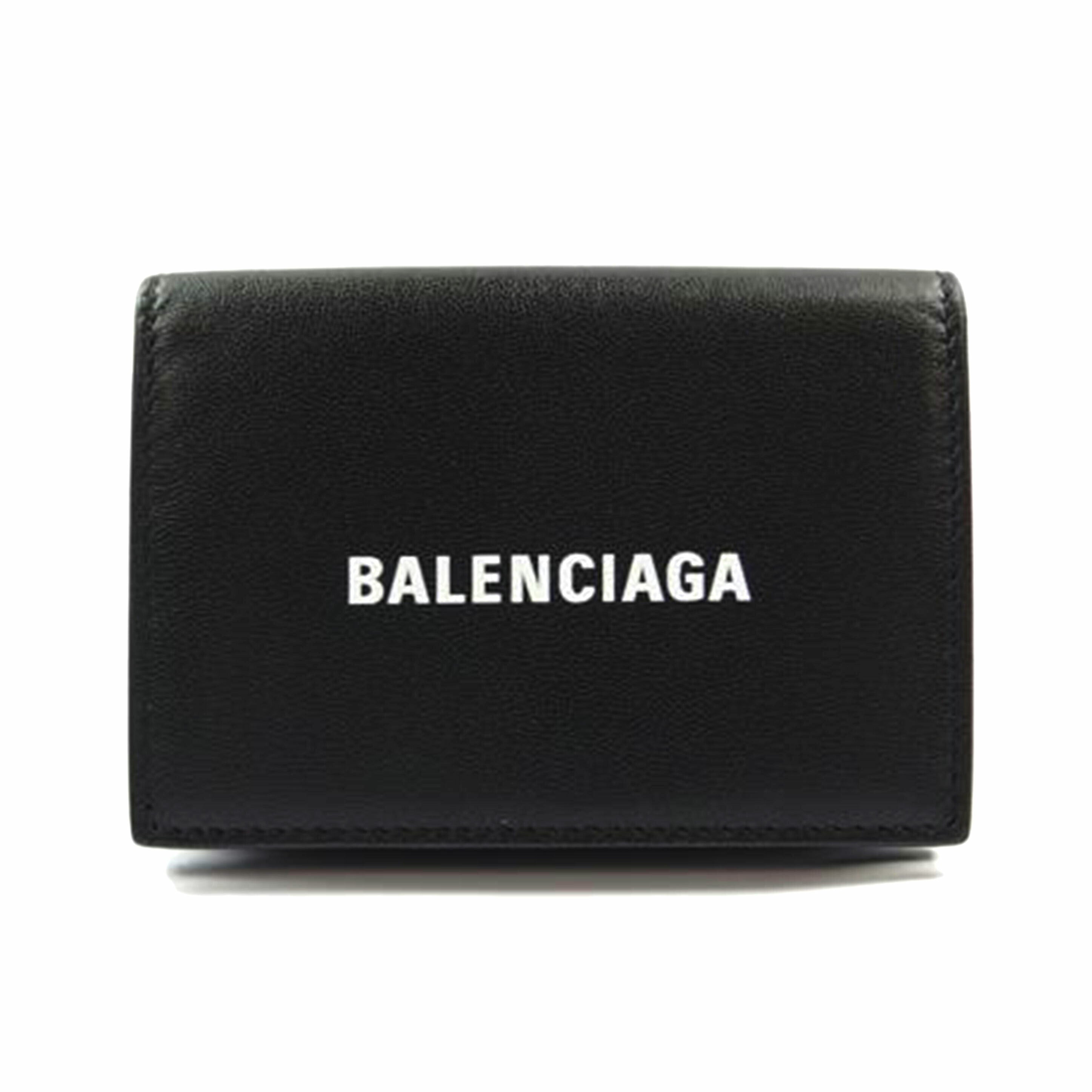 BALENCIAGA バレンシアガ/CASH MINI WALLET/594312・1090//527545/Aランク/83