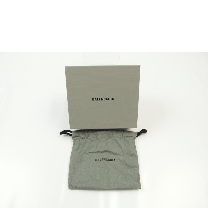 BALENCIAGA バレンシアガ/CASH MINI WALLET/594312・1090//527545/Aランク/83