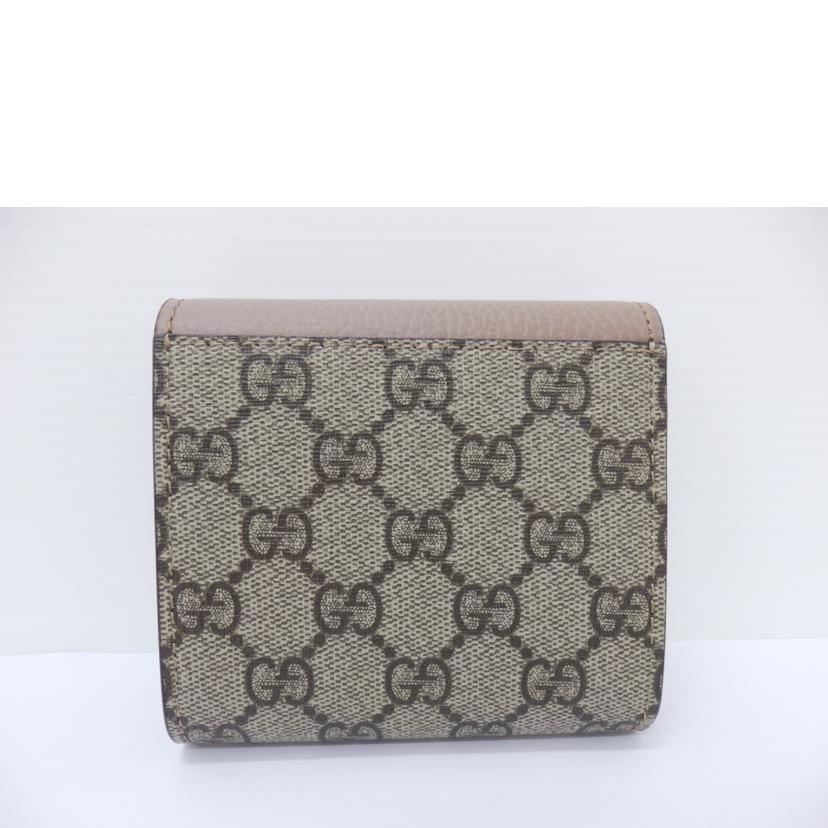 GUCCI グッチ/GGマーモント 二つ折り財布/598587//Aランク/88