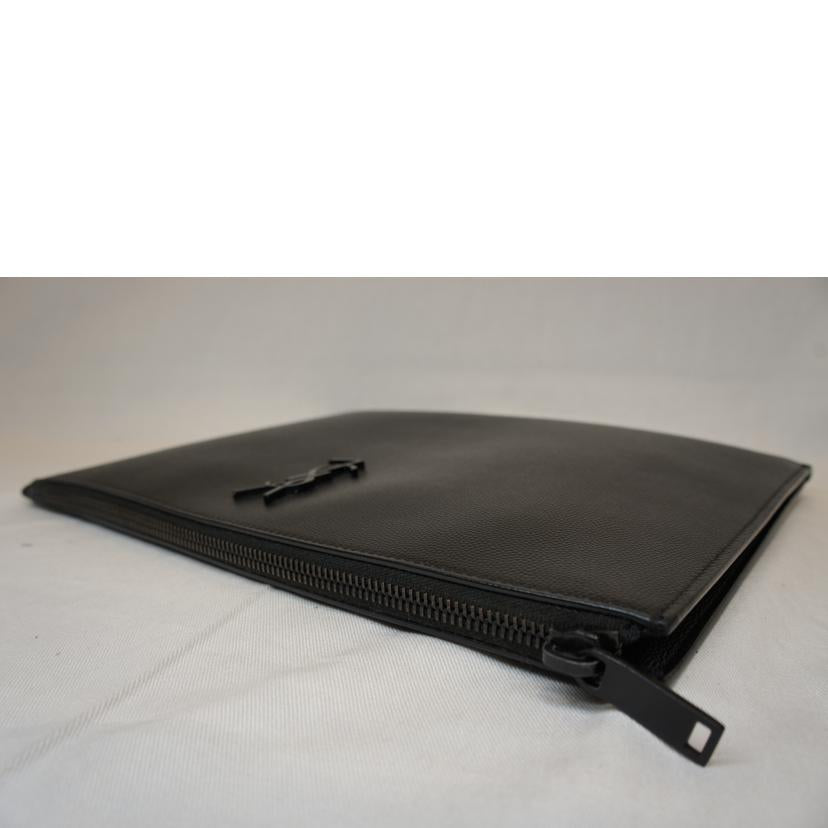 SAINT LAURENT サンローラン/YSLロゴレザークラッチバッグ/GBL453249//ABランク/92