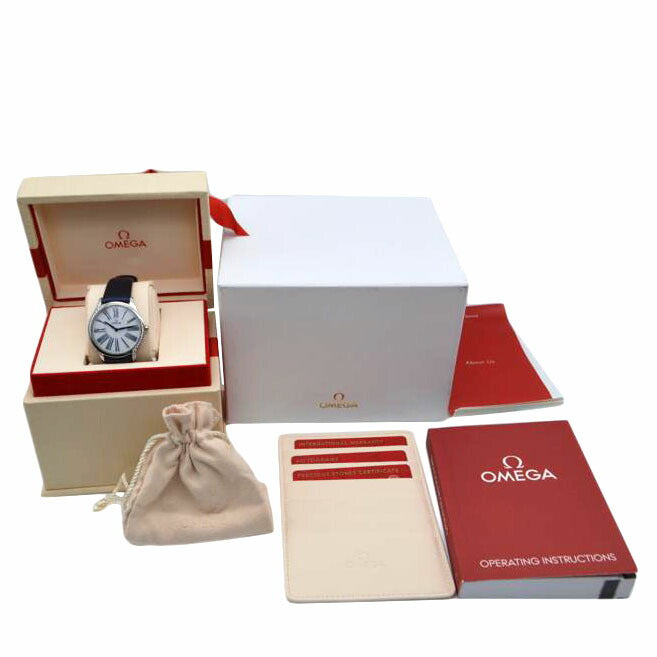 OMEGA オメガ/Devillトレゾアダイヤベゼルクォーツ36MM/428.17.36.60.04.001//92833613/Aランク/89