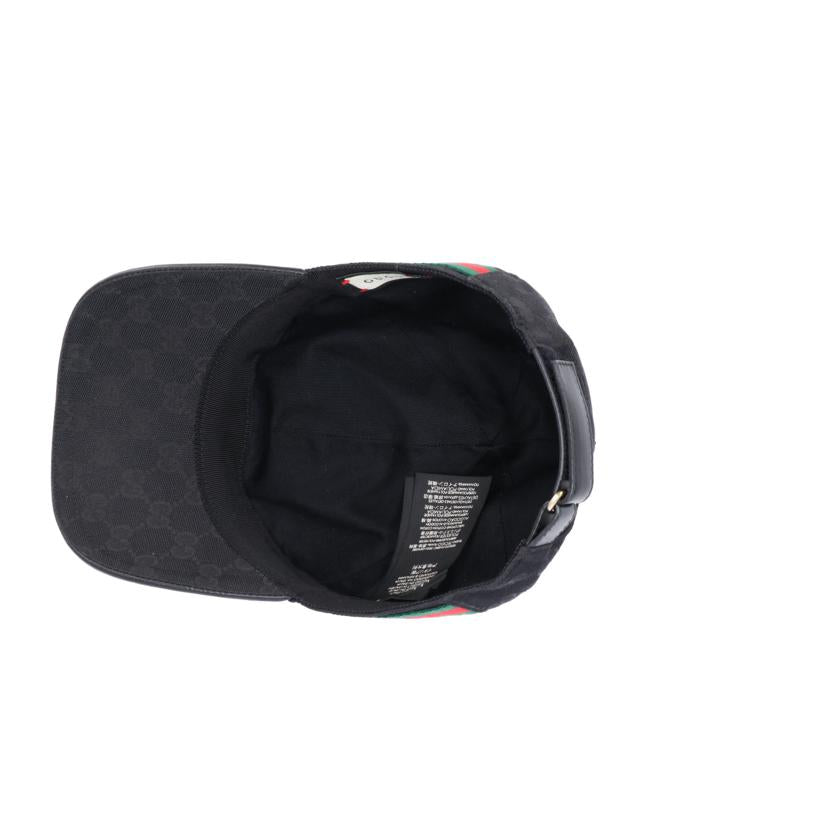 GUCCI GUCCI/シェリーラインGGナイロンベースボールキャップ/08.338.986//0001-16/Aランク/75