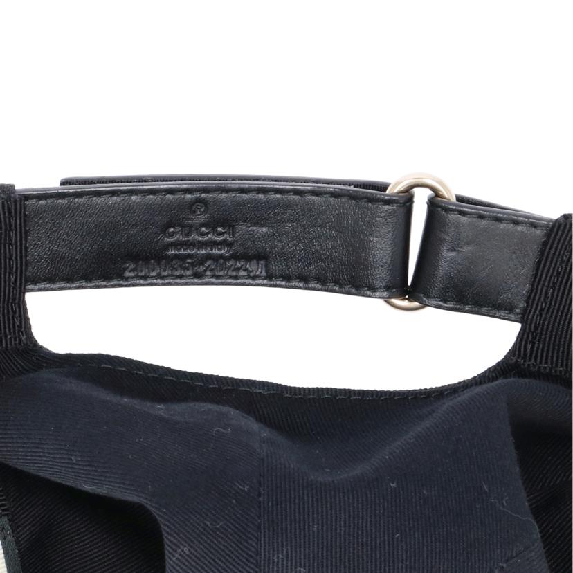 GUCCI GUCCI/シェリーラインGGナイロンベースボールキャップ/08.338.986//0001-16/Aランク/75