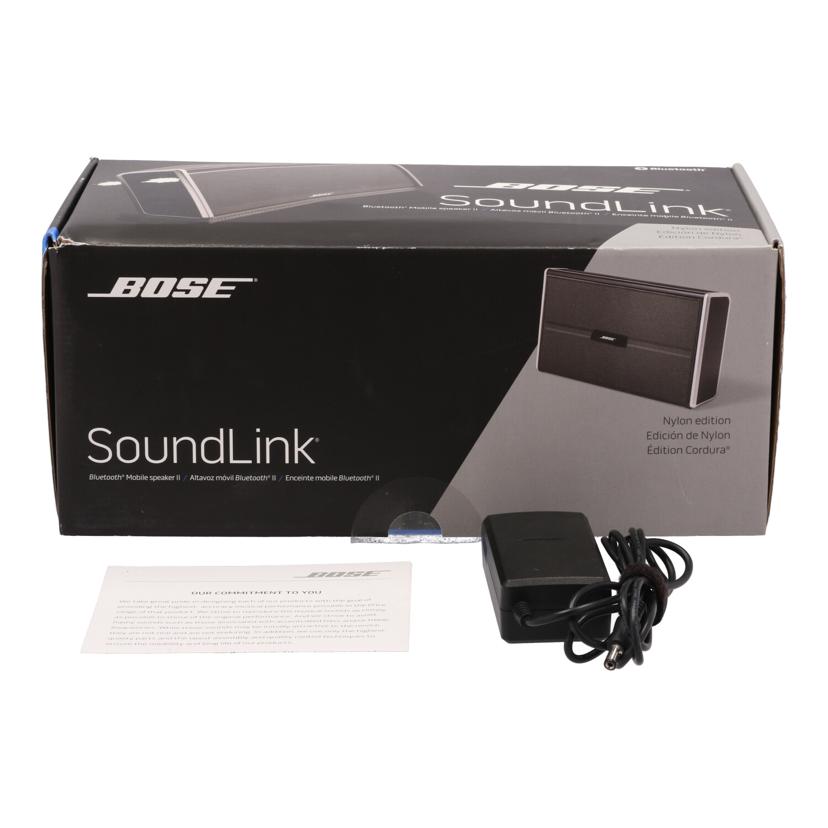 BOSE ボーズ/SoundLink Bluetooth Mobile speaker II/357550-3300//058796922510157AE/Cランク/64