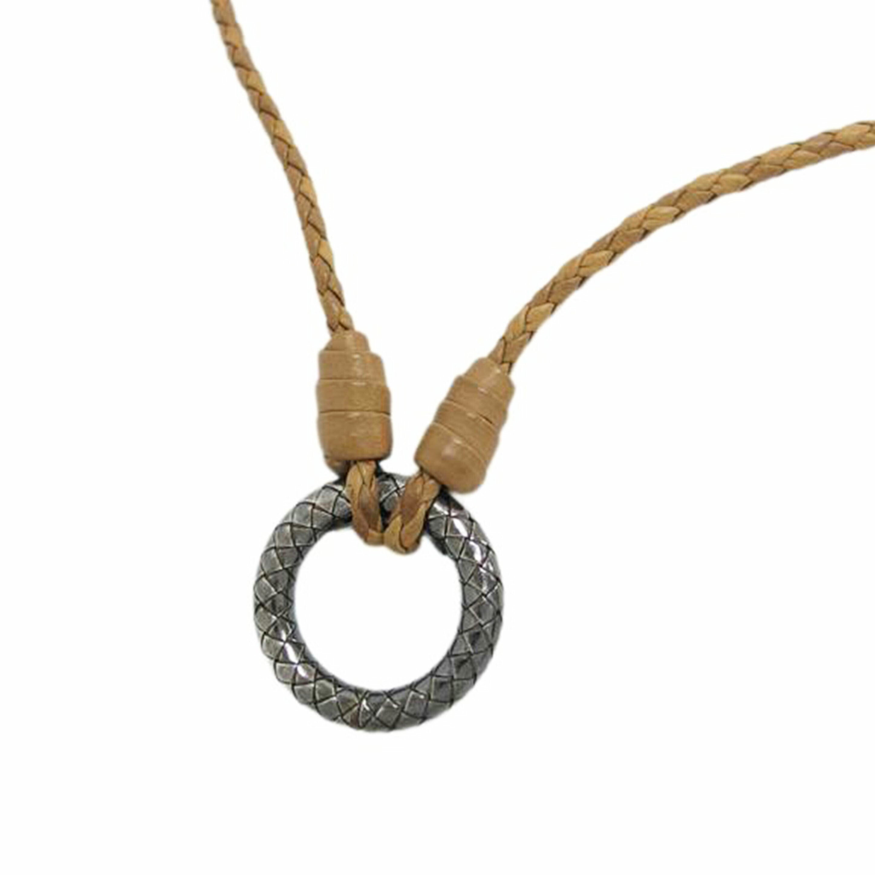 BOTTEGA VENETA ボッテガヴェネタ/イントレチャート/リングネックレス/138890 V9694//Bランク/04