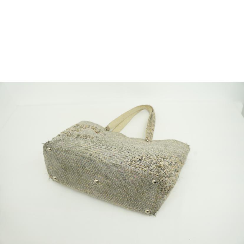 CHANEL シャネル/カンボンラインラージトート/ツィード/A25170//9473476/Cランク/09