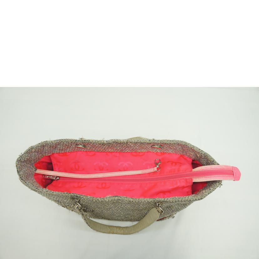 CHANEL シャネル/カンボンラインラージトート/ツィード/A25170//9473476/Cランク/09